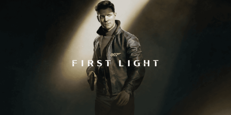 James Bond nella schermata di avvio del videogioco 007 First Light