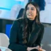 La CEO di Xbox, Asha Sharma, inquadrata in primo piano mentre parla durante un'intervista rilasciata a Fortune